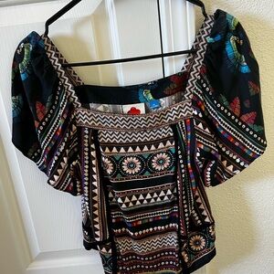 FARM for Anthropologie Top